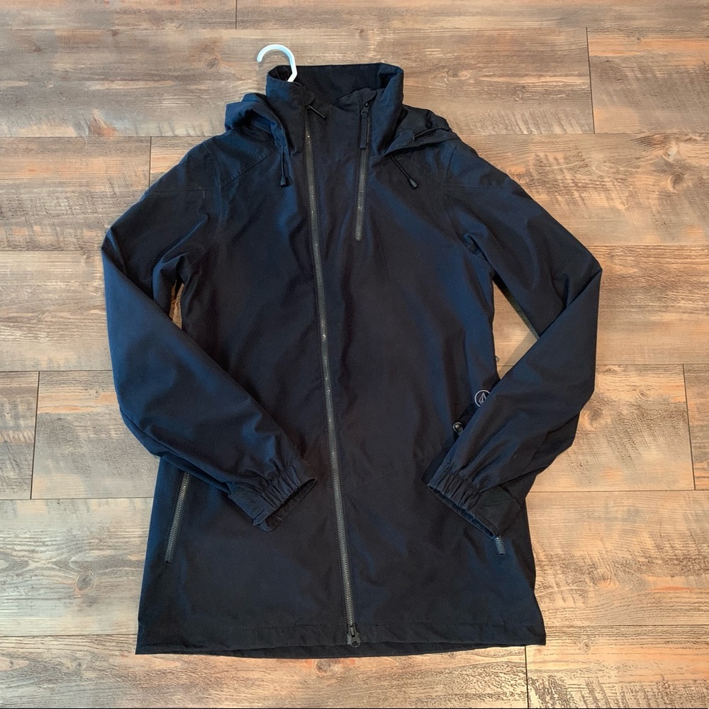 Volcom Black Ski Snowboard Shell Jacket